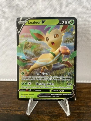 Leafeon V Promo SWSH: Sword & Shield Promo Cards SWSH194 NM Holo - Image 1 of 2