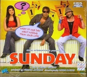 SUNDAY - NEW BOLLYWOOD SOUNDTRACK CD - FREE UK POST - Picture 1 of 2