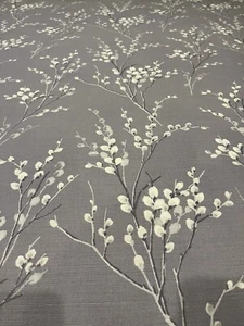 Laura Ashley Pussy Willow Pale iris Fabric (per Metre) - Picture 1 of 11