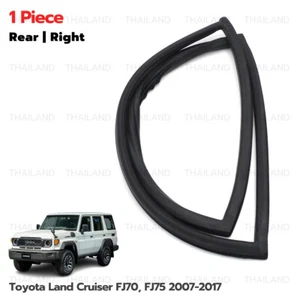 Fits Toyota Land Cruiser FJ70 75 1985 - '92 Weatherstrip Right Back Door Glass - Picture 1 of 10
