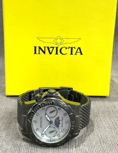 INVICTA Pro Diver Chrono Gun Metal MOP Dial Quartz 35mm Woman's Watch 0755 - Picture 1 of 6