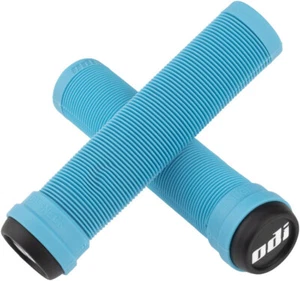 ODI Flangeless Longneck Grips - Aqua - Picture 1 of 1