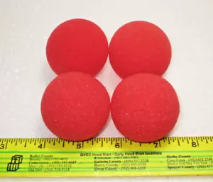 Sponge Balls 1.75" Magic Trick - w/ 4-1.75" Red Balls Production Close Up Street - Picture 1 of 3