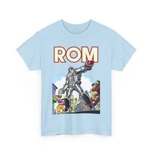Rom: Spaceknight T-Shirt - Marvel Comics Art- Retro Character - Dire Wraiths - Picture 1 of 43