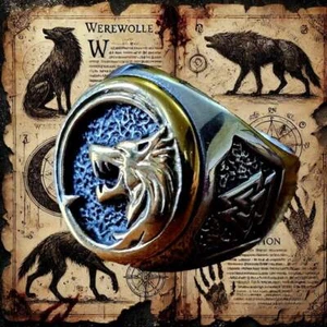 Ring of Lykos Prosperousness - WEALTH OF THE WEREWOLF! - Picture 1 of 4