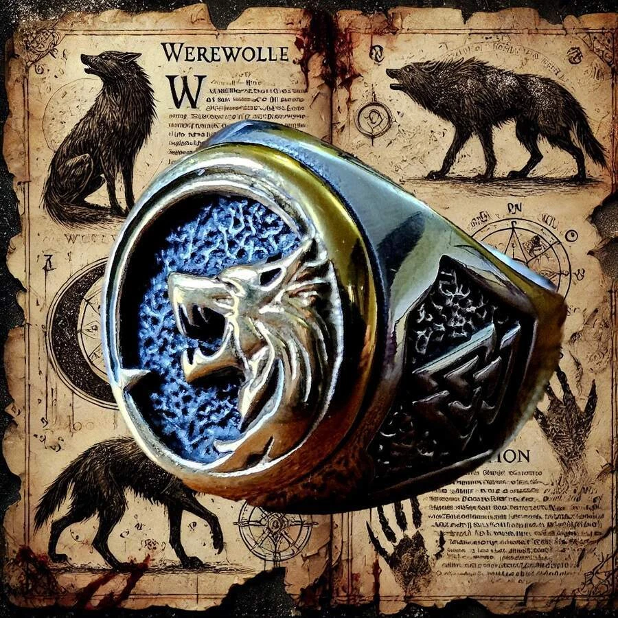 Ring of Lykos Prosperousness - WEALTH OF THE WEREWOLF! - Image 1 of 4