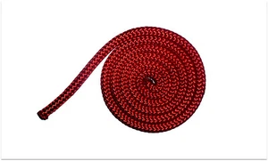 ROJO Doble Trenza Cuerda Trenza en Trenza Halyard Poliéster Yate Barco Vela DB - Imagen 1 de 6