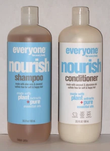 Champú y acondicionador Everyone for Every Body Nourish sin sulfato 20,3 oz - Imagen 1 de 3