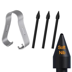 3 Unités Original Felt Souple Pointes de Remplacement pour Samsung S Pen Gala... - Photo 1/6