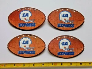 De colección USFL 1983 LA. Lote de 4 piezas de parches express usfl ¡¡RARO DE LA VIEJA ESCUELA!!¡! - Imagen 1 de 2