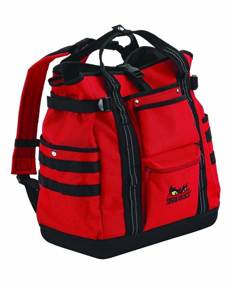Teng Backpack Type Tool Bag Made of polyester with EVA plastic Bottom RED - Image 1 of 1