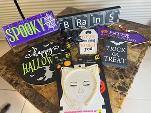 Halloween Decorations Lot (8 piece) - Picture 1 of 1