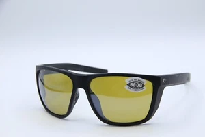 NEW COSTA DEL MAR 06S9012-0462 FERG XL BLACK POLARIZE AUTHENTIC SUNGLASSES 62-16 - Picture 1 of 4