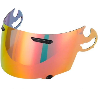 Visiera arai rx7-gp quantum st chaser v rebel axcess 2 e 3 specchio  rosso oro - Immagine 1 di 4