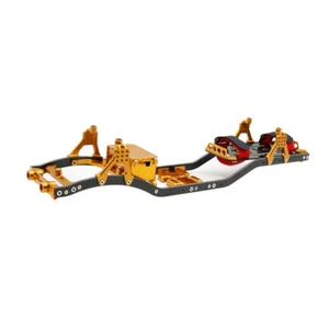 313mm 90046 Upgrade Wheelbase Metal Frame Chassis Kit Gearbox for 1/10 SCX10 RC - Picture 1 of 23
