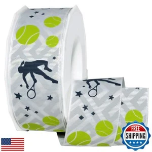 Morex Ribbon - 4205.38/20-099 Tennis Ribbon, 1.5 inch by 20 Yards, Mult-Color - Picture 1 of 1