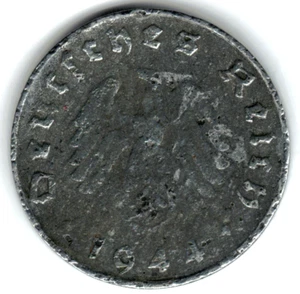 1944 G RECHSPFENNIG AUS DEUTSCHLAND ~ SIE BEWERTEN ES ~ BITTE SEHEN SIE DEN SCAN stk a 21 - Bild 1 von 4