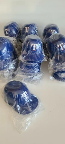 Texas Rangers MLB Ice Cream Baseball Helmets Baskin Robbins Quantity 10 Cover