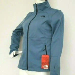 THE NORTH FACE WOMEN'S APEX RISOR SOFTSHELL JACKET Provincial Blue MEDIUM - Picture 1 of 6
