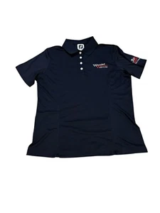 FootJoy x Wounded Warrior Golf Classic Polo Rot Weiß Blau Größe M - Bild 1 von 9