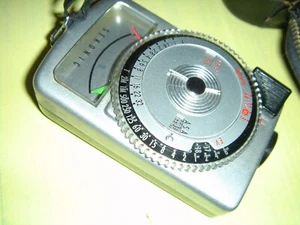 Belichtungsmesser SEKONIC Modell K mit original schwarzer Ledertasche - Bild 1 von 15