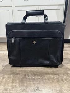Targus Laptop Computer Case Briefcase Shoulder Bag Black - Picture 1 of 9