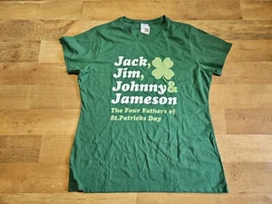 Camisa grande para mujer Whiskey Jack, Jim, Johnny, Jameson del Día de San Patricio - Imagen 1 de 4