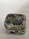 Vintage Small Japanese Cloisonné Box