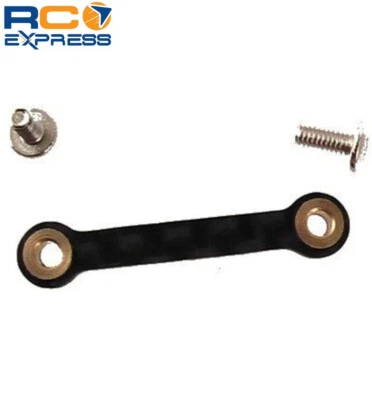 Hot Racing Losi Mini-T 1.0 Graphite Steering Plate with Screws GSMT049 - Image 1 of 2