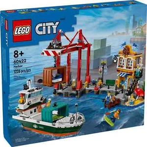 LEGO City Seaside Harbor with Cargo Ship 60422 Toy Building Kit 1226 pcs New - Picture 1 of 1