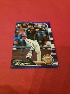 Steven Duggar 2019 Bowman Purple Paper Rookie 7/250 , #30 , San Francisco Giants - Picture 1 of 4