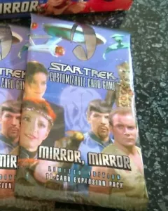 Star Trek El CCG Espejo Juego de Tarjetas Sellado Booster Pack Edición Limitada - Imagen 1 de 1