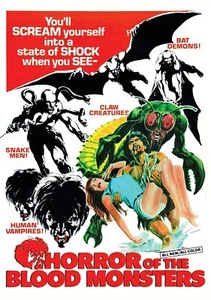 Horror of the Blood Monsters (DVD, 2018) BRAND NEW - Foto 1 di 1