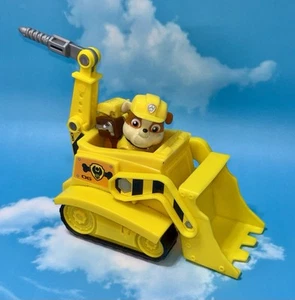 Cachorro de construcción Paw Patrol RUBBLE & Bulldozer Nickelodeon Spin Master - Imagen 1 de 2