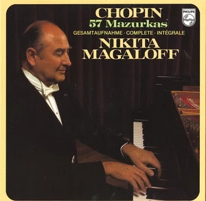 3LP Box MAGALOFF Piano CHOPIN 57 Mazurkas PHILIPS 6770041 NM 1977-1978 Recording - Picture 1 of 3