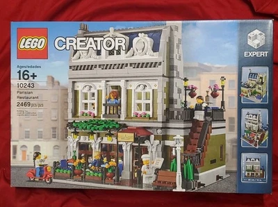 RETIRED LEGO Creator Expert: Parisian Restaurant (Item# 10243) New In Sealed Box - Image 1 of 4