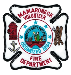 Mamaroneck NY New York Freiwillige Feuerwehr patch - NEU! - Bild 1 von 1