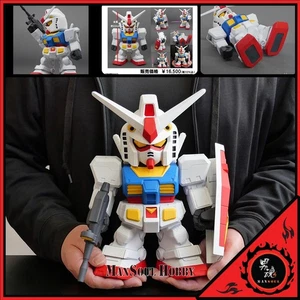 REISSUE AUTHENTIC Plex Jumbo Soft Vinyl Figure SD Gundam RX-78-2 Presale - Picture 1 of 12