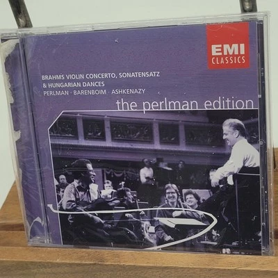 New Sealed Brahms: Violin Concerto; Sonatensatz; Hungarian Dances Import CD  - Image 1 of 2