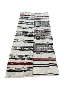 Fulani Blanket,African Blanket,Antique Hand Made Fulani,Wedding Blanket 48”x97” - Picture 1 of 24