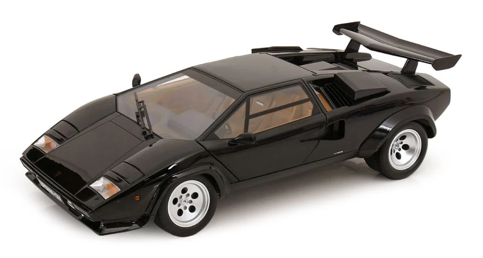 KK-SCALE KKDC120143 LAMBORGHINI COUNTACH LP 5000S QV 1985 NOIR - 1/12