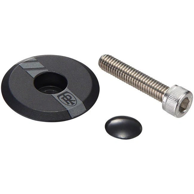 Ritchey Headset Top Cap With Bolt, Comp Black, 1-1/4" - Image 1 of 1