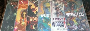 WOODSTAKE #0 & #1 2 3 4 5 (SHP Comics, 2024) 1st Print, Cover A Complete Set NM - Picture 1 of 8