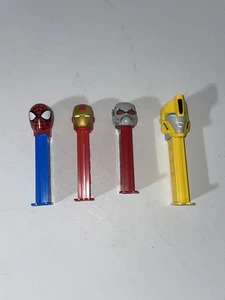 MARVEL PEZ Dispensers - ANT-MAN 2018 RETIRED, IRON MAN, SPIDERMAN, BUMBLEBEE - Picture 1 of 4
