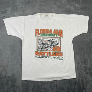 Vintage FAMU Rattlers Shirt Mens XL Florida A&M Homecoming 2000 Tallahassee Y2K - Picture 1 of 9