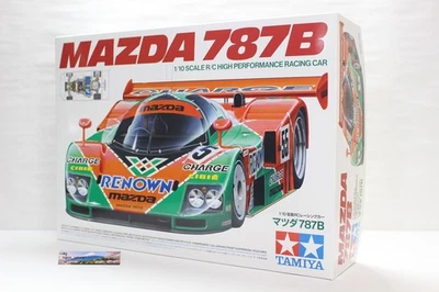 Tamiya Mazda 787B 1991 Le Mans Winner 1/10 RC Car Assembly Kit 47518 NEW - Image 1 of 4