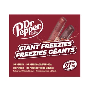 Dr Pepper Giant Freeze Pops, 27 x 150ml / 5.25 fl. oz - Picture 1 of 4