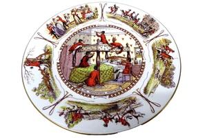 Aynsley The Foxhunter’s Nightmare Fine English Bone China Plate - Picture 1 of 4