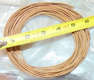 16 STÜCK 2 FUSS = 32 FUSS NOS WESTERN ELETRIC VINTAGE STOFFDRAHT 22 STÄRKE LITZE - Bild 1 von 5