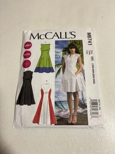 McCall’s Pattern M6741 Uncut Sz 18W-24W Easy Petite Plus 3-styles - Picture 1 of 2